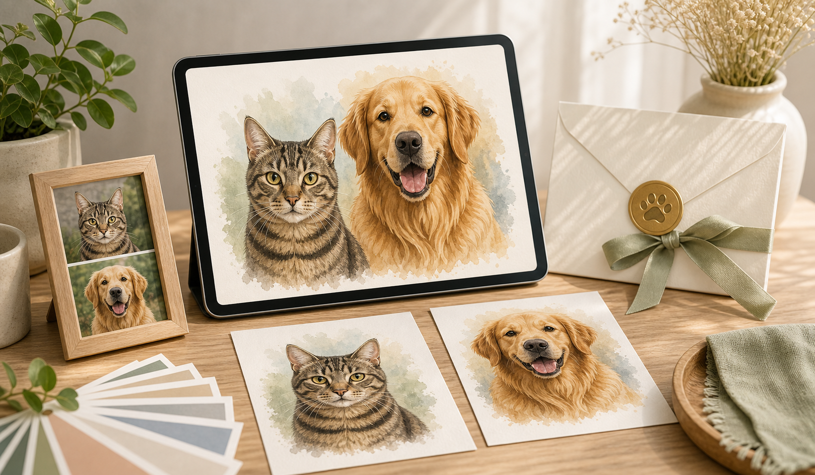 personalized cat memorial gifts with photo and name